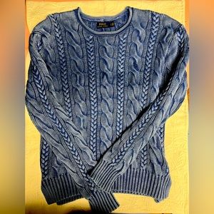 Ralph Lauren Polo cotton cable sweater